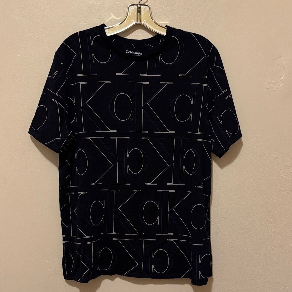 Calvin Klein Black Graphic Tee